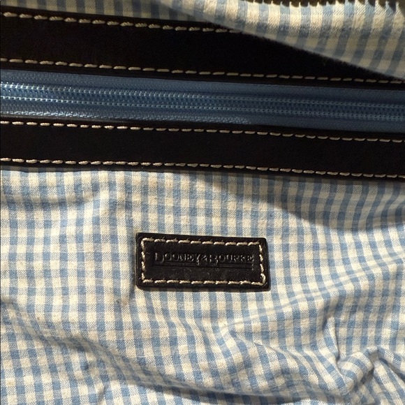 Dooney & Bourke Monogram Black and Brown Travel Bag - Picture 6 of 8